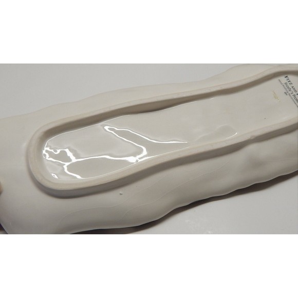 Fitz & Floyd Frosty's Frolic Elongated 15” Platter Tray Snowman 2010 Holiday - Picture 8 of 12